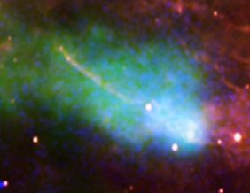 IC 443 - gwiazda neutronowa i jej otoczenie.