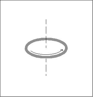 Wirujący torus KBHR. Autor: Bernard Lempel